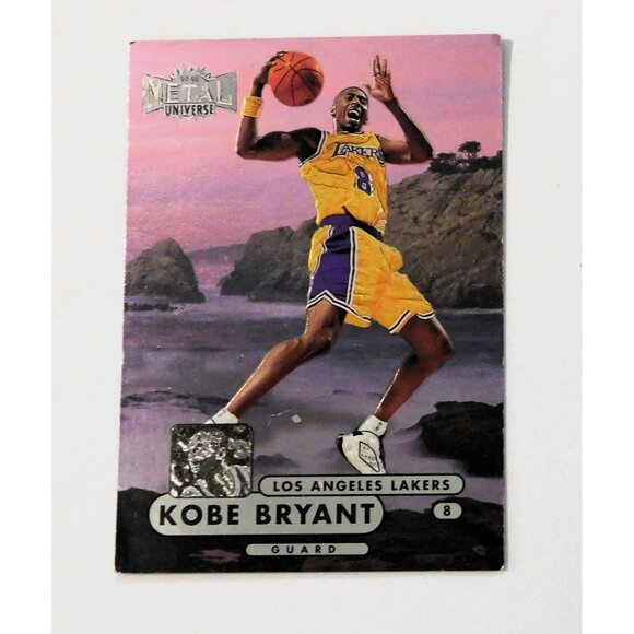 Kobe Bryant 1998 SkyBox Metal Universe #86 Los Angeles Lakers NBA Basketball - Picture 1 of 4